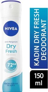 Dry Fresh Kadın Sprey Deodorant, 150 ml
