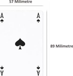 Star Briç Oyun Kağıdı Extra Kızıl Ay A/30 Artex – 2 Deste (Kırmızı & Mavi) Poker Iskambil Kartı, 285 gr Opak Kağıt, Profesyonel Kullanım