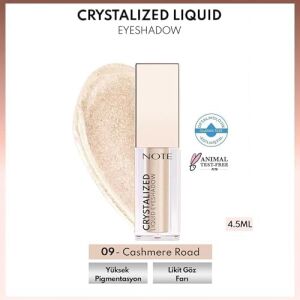Crystalized Eyeshadow Likit Metalik Göz Farı - 09 Cashmere Road