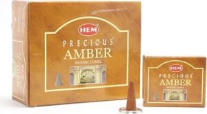 Precious Amber Aromalı Konik Tütsü