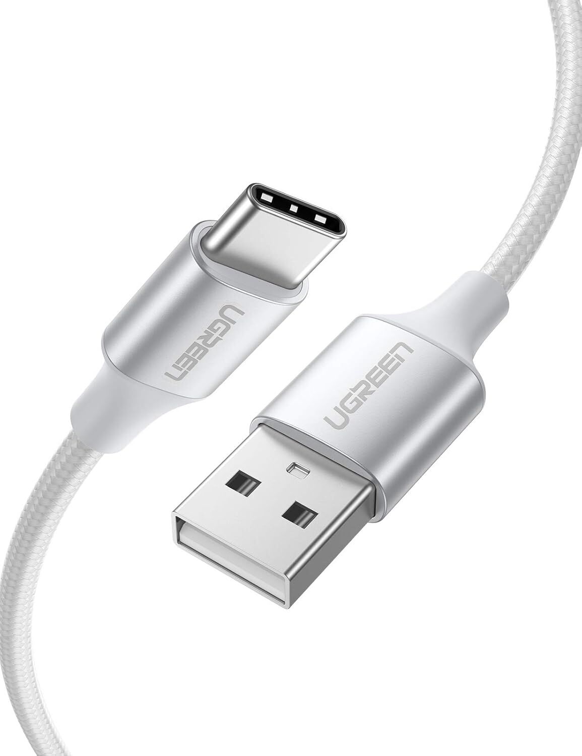 Örgülü USB Type-C Şarj ve Data Kablosu, 50 cm