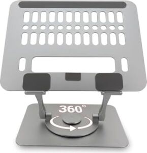 ZR-516 Alüminyum Taşınabilir 360 Derece Dönebilir Katlanabilir Laptop Standı