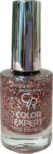 Expert Nail Lacquer Glitter No: 608 - Geniş Fırçalı Işıltılı Oje 10.2 ml
