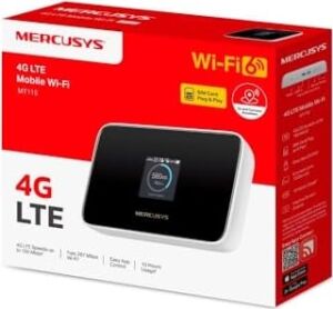 MT115 | 4g Lte Mobil Wi-Fi 6 Taşınabilir Modem | 150 Mbps 4g Hızı | 2400 Mah Pil ile 10 Saat Kullanım | Bilgi Ekranlı | 10 Cihaz Desteği | Sım Girişli Cep Wi-Fi |  App Kontrol