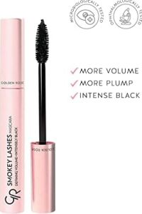 Smokey Lashes Mascara - Dumanlı Göz Makyajı Için Belirginleştirici ve Dolgunlaştırıcı Siyah Maskara