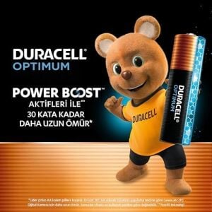 Optimum Aa Alkalin Kalem Pil (8'li Paket) 1,5V - Lr6 MX1500