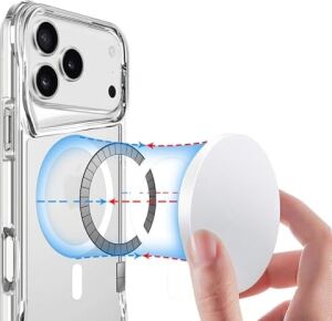 Senon Apple iPhone 17 Pro Max Için Kılıf Zore Magsafe Ile Uyumlu Şarj Özellikli T-Max M-Safe Kapak