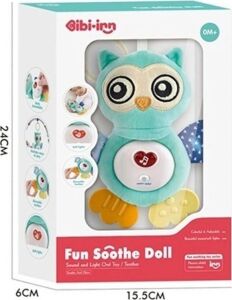BIB6008 -Vardem Işıklı ve Sesli Bebek Baykuşu