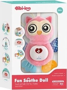 BIB6008 -Vardem Işıklı ve Sesli Bebek Baykuşu