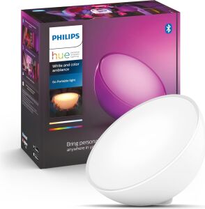 Hue Go V2 Taşınabilir Akıllı LED Masa Lambası, Bluetooth Özellikli, Beyaz ve Renkli