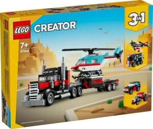 LEGO Flatbed Truck With Helikopter