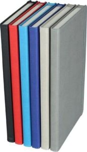 Pulko Notebook Not Defteri, 16X24CM, Termo Deri, 224 Sayfa, Çizgili, 041, Kırmızı