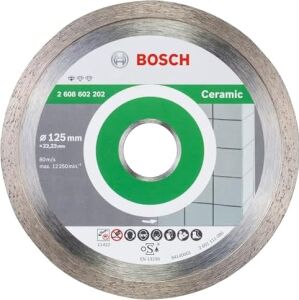 Standard Seri Seramik Için Elmas Kesme Diski 125 Mm, Gri