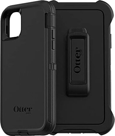 Defender iPhone 11 Için Kılıf, Darbeye Dayanıklı, Düşmeye Dayanıklı, Ultra Sağlam, Koruyucu Kılıf, Askeri Standartlara Göre 4 x Test Edilmiştir, Siyah