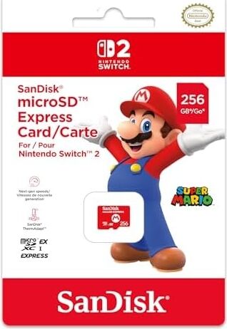 Nıntendo Swıtch 2 Mıcro Sd Card  - Marıo 256GB
