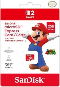 Nıntendo Swıtch 2 Mıcro Sd Card  - Marıo 256GB