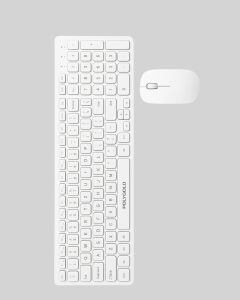 USB Alıcılı Kablosuz Klavye Mouse - Geniş Uyumluluk, Sessiz Tuşlar