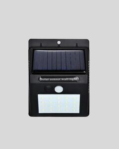 Güneş Enerjili Sensörlü Dış Mekan Duvar Lambası – 3 Modlu, 2200MAH Pil, 120° Algılama