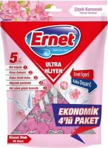 Klozet Ultra Hijyen Çiçek Karnavali 4 x 50 G