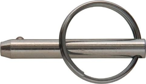 Hillman 4252 Cotterless Bağlantı Pimleri (1/4'' Halka Çapı x 1-1/4'' Uzunluk), Gümüş