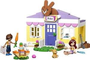 Heartlake Şehri Tavşan Oteli 42679 – 5 Yaş ve Üzeri Çocuklar Için Paisley ve Leo Mini Bebekleri ile 2 Tavşan Figürü Içeren Yaratıcı Oyuncak Yapım Seti, Eğlenceli Hediye Fikri (161 Parça)