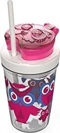 Snack Atiştirmalik Tritan Bardak 350 Ml, Pembe