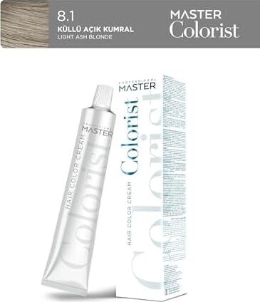 Professional Tüp Saç Boyası Boya 60 ml 8.1 Küllü Açık Kumral