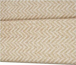 Deco 79 Keten Kumaş Dekoratif Kutu Chevron Desenli Sahte Kitap Saklama Kitabı Şekilli Kutular Krem Vurgulu, 4'lü Dekoratif Hatıra Kutusu Seti 38,1 Cm, 30,4 Cm, 9 Cm, 15,2 cm Y, Bej