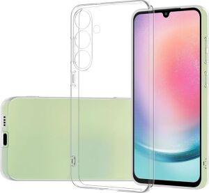 Galaxy Için Uyumlu S25 Plus Kılıf Zore Süper Silikon Kapak Şeffaf