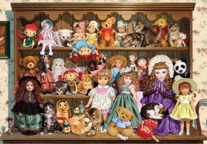 500 Parça Puzzle : Büyükannemin Koleksiyonu