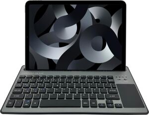 Onezero Bluetooth Klavye Touch Pad'li Kablosuz Taşınabilir Klavye 10 Metreye Kadar Çalışma Aralığı 291 x 154 X16 mm ZR554