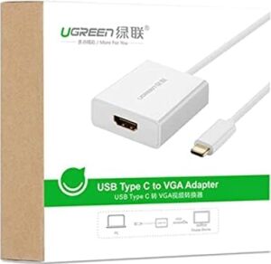 Type-C To HDMI Dişi 4K Çevirici Adaptör, Beyaz