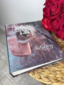 Fotoğraf Albümü 10X15CM 200 Fotoğraf Kapasiteli Renkli Papatya Desenli Anı Albümü