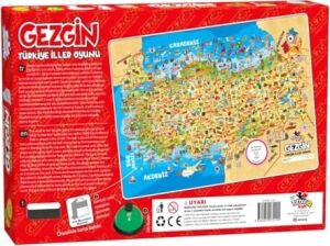 Gezgin Türkiye Yöresel Iller Oyunu