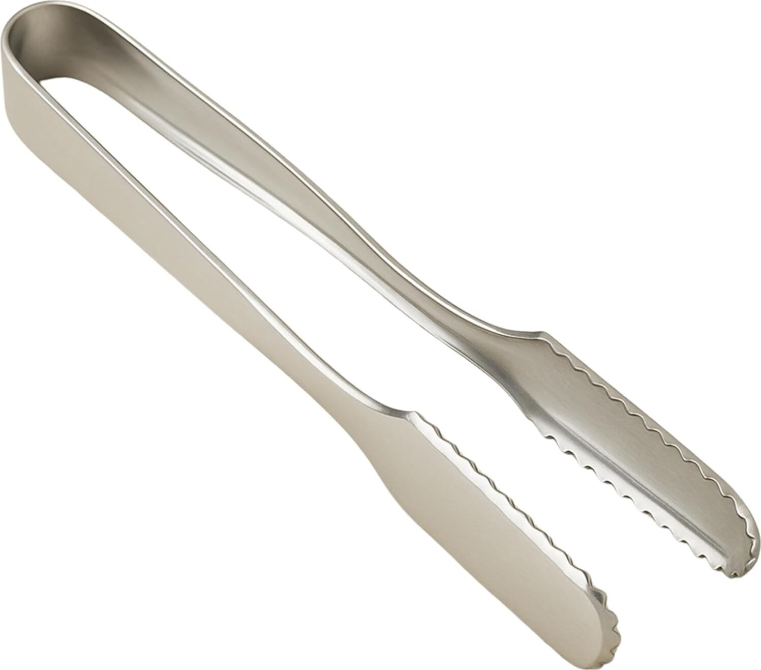 Perlotus 16 cm Çelik Buz Maşası 18/10 Paslanmaz Çelik Kalın Dayanıklı Ergonomik Tasarım