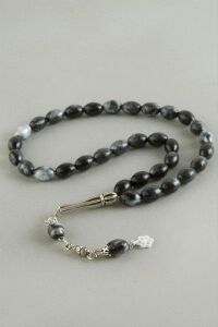 Oval Kesim Plastik Tesbih 8* 11