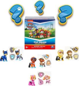 1060041 Sun-Spm-Figür Paw Patrol Süper Film Pup Squad Figürleri Sürpriz Paket - 1 Adet Stokta Olan Gönderilir