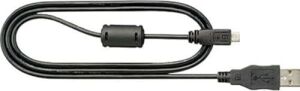 Nikon NVDU01301 UC-E21 USB Cable For Coolpix Dslr Aksesuar, Siyah
