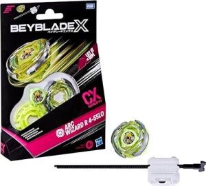 Beyblade x Arc Wizard R 4-55LO Cx Başlangıç Paketi Seti, Dayanıklılık Tipi Üst ve Başlatıcı; Otantik Takara Tomy Battle Top Oyunları, Erkek ve Kız Çocukları Için Oyuncaklar 8+