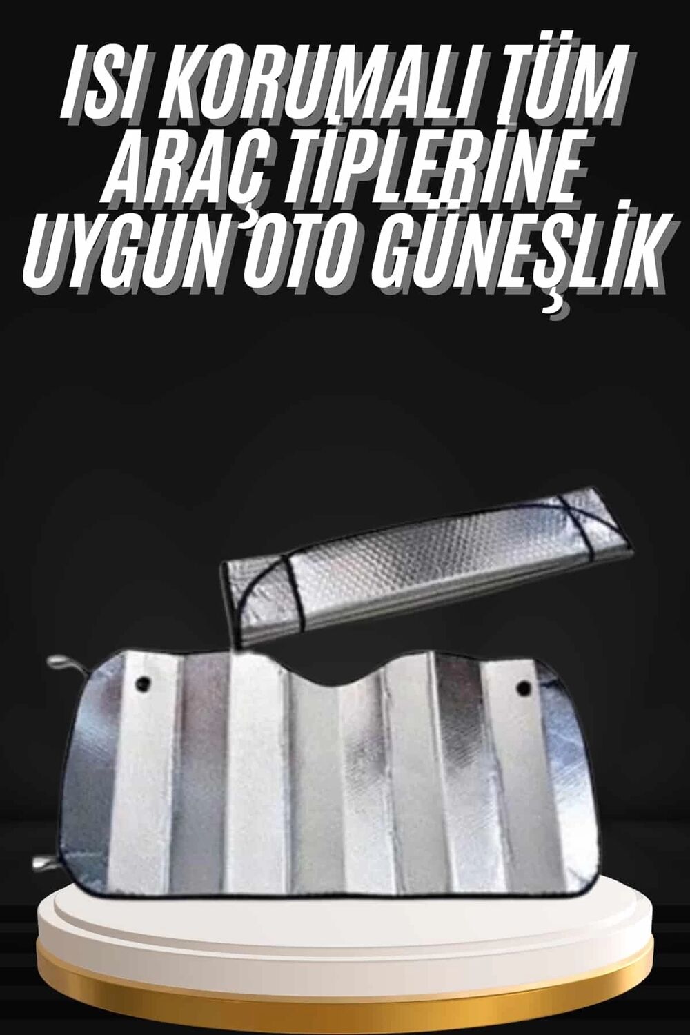 Araç Güneşlik Koruyucu Cam Güneşliği Otomobil Güneşlikleri Katlanabilir