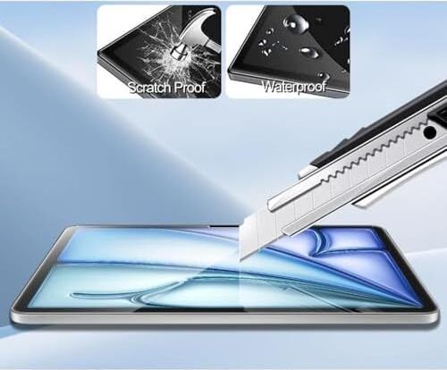 Apple iPad Air 11 Inç Mat Ekran Koruyucu Şeffaf M2 M3 M4 ile Uyumlu