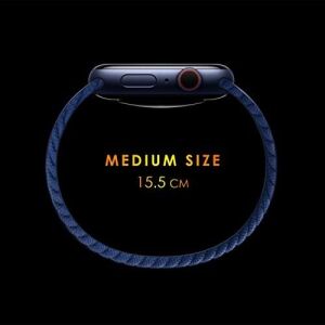 Amazfit Gtr 2 Sport 47MM Kordon, (Medium Size, 155MM) Braided Solo Loop Band (Amazfit Gtr 2 Sport ile Uyumlu Kordon, Akıllı Saat Kayışı)