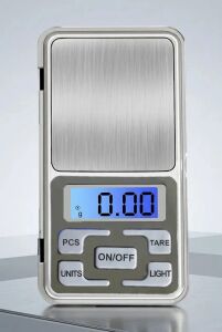 Profesyonel Hassas Terazi 500G 0.01 Kuyumcu Eczane Mutfak LCD Ölçüm Tartısı Cep Tipi