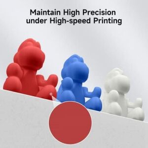 Creality Resmi 3D Yazıcı Filamenti, Hyper Pla Yüksek Hızlı Filament, 1,75 mm 3D Baskı Filamenti, Yüksek Hızlı Baskı Için, Ölçü Hassasiyeti +/-0,02 Mm, 1 Kg/makara - Siyah