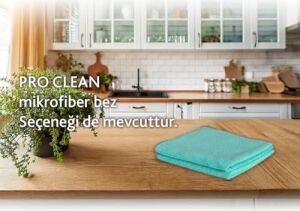 Pro Clean Aktif Enzimli Düz Sünger, 3’lü Paket