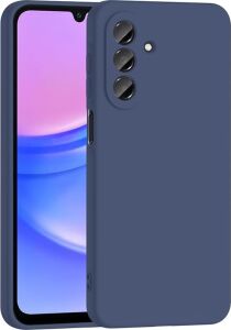 Galaxy ile Uyumlu A17 Kılıf Zore Mara Lansman Kapak Lacivert