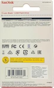Cruzer Blade 16GB USB 2.0 Bellek - SDCZ50-016G-B35