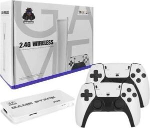 3D 4K 2000 Oyunlu Game Stick Oyun Konsolu Çift Konsol