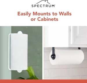 Spectrum Diversified Duvara Monte Kağıt Havluluk, Şeffaf