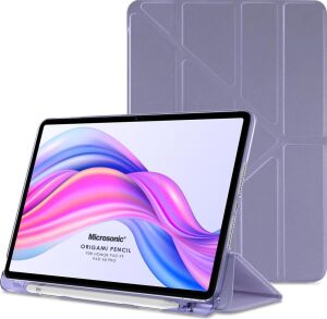 Honor Pad X8A Kılıf Origami Pencil Lila [honor Pad X8A ile Uyumlu Kılıf - Lila]